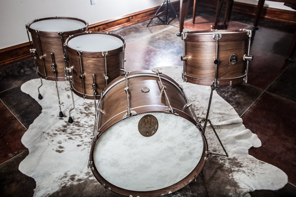 Walnut Club Bass Drum