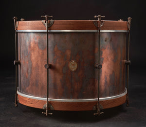 Copper Bass Drum