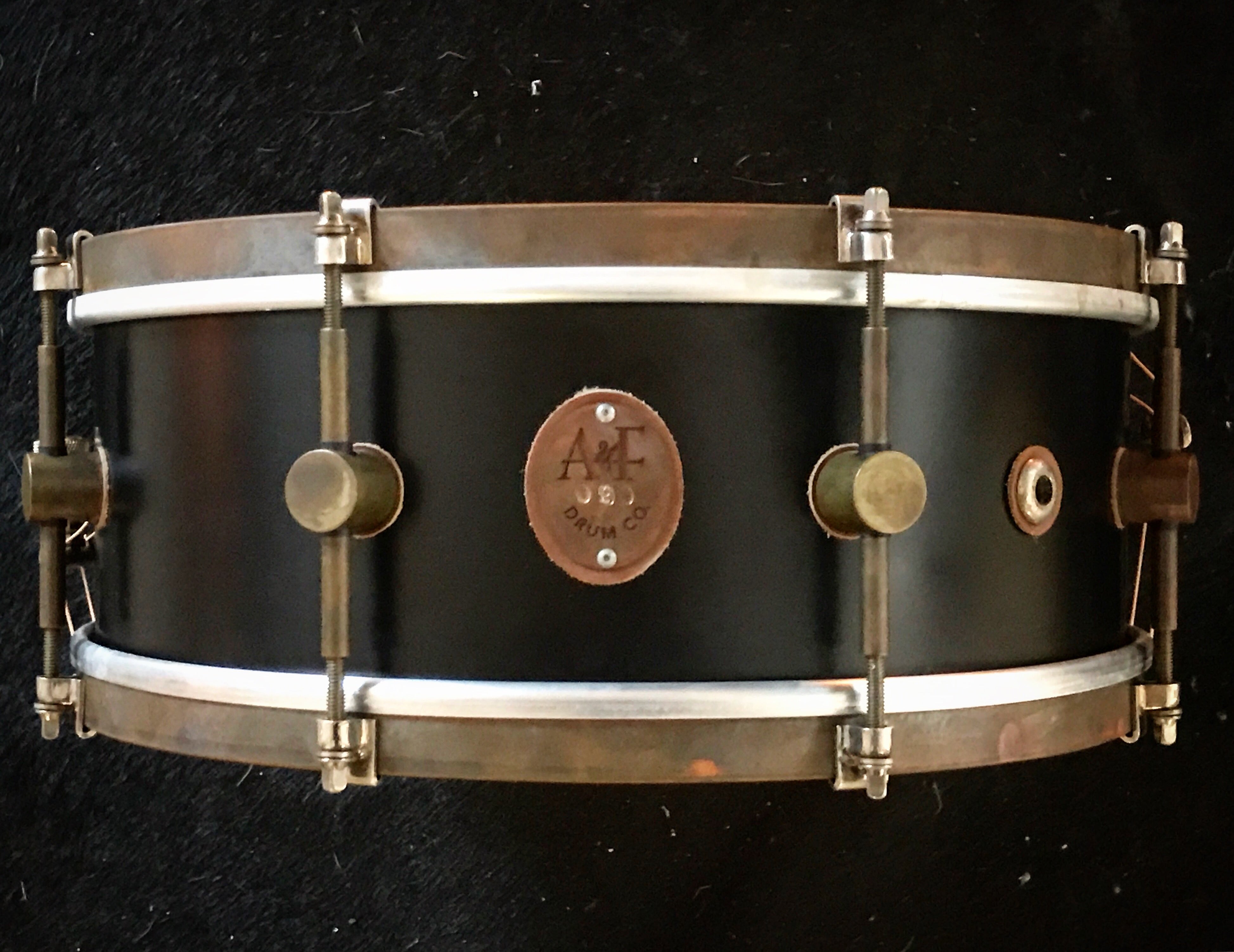 Black Club Snare – A&F Drum Co