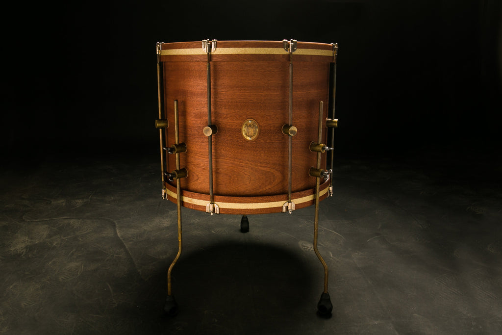 Mahogany Club Floor Tom - A&F Drum Co - 1